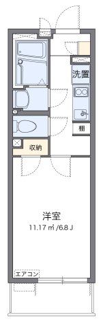 クレイノフロンティアⅢの間取り画像