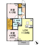L’Allure（ラリュール）の間取り画像
