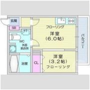 メリディアン国見弐番館の間取り画像