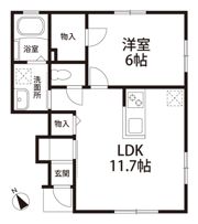 プリムローズBの間取り画像