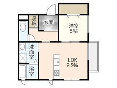 ロアヴェールⅡの間取り画像