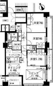 ラマーサ八事山Ⅰの間取り画像