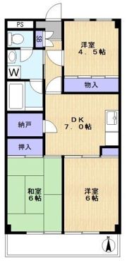 吉田プラザの間取り画像