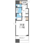 エスティメゾン京橋の間取り画像