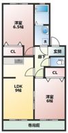 フォーシーズンズ夏の間取り画像