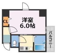 プレサンス難波WESTの間取り画像