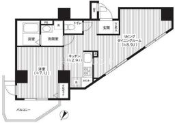 カスタリア初台の間取り画像