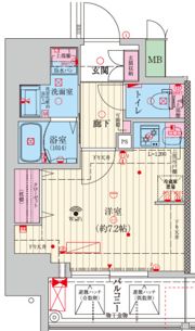 ファーストフィオーレ塚本ウェルビングの間取り画像