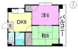 ハイツ居村の間取り画像