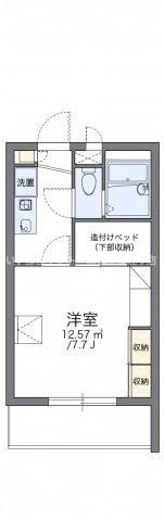レオパレス川添Ⅱの間取り画像