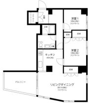 東光苑マンションの間取り画像