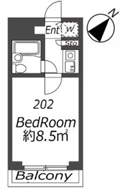 AP885 ヴィラージュ行徳の間取り画像