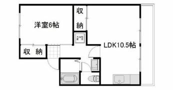 セジュール福泊の間取り画像
