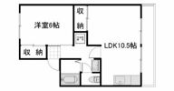 セジュール福泊の間取り画像