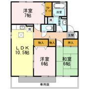 リヴェール A棟の間取り画像