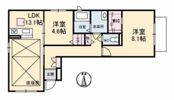 シャーメゾン伊福町の間取り画像