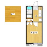 ローズハイツAの間取り画像