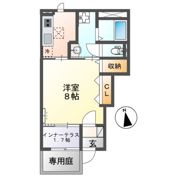 コンフォース旭の間取り画像