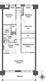 コンフォリア高島平2の間取り画像