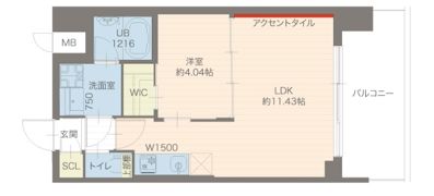 プレジオ城東の間取り画像