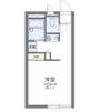レオパレス方地西の間取り画像