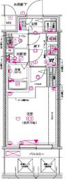 CREST TAPP 大阪EASTの間取り画像