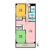 カルム植田の間取り画像