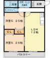 マノアクレールの間取り画像