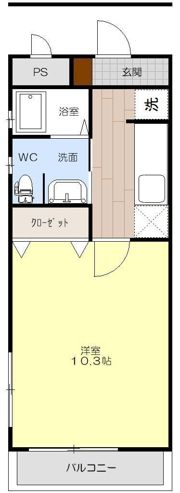 Goody SANGOYAの間取り画像