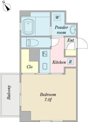 プロシード吹上の間取り画像