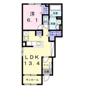 レスポワール Bの間取り画像