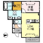 D-room Lunaの間取り画像