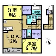 リーブルSmilesの間取り画像