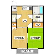 スカイメゾンヌマサトの間取り画像