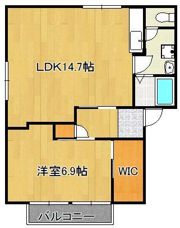 ロヂマンTONE A棟の間取り画像