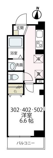 quarto piano クアルトピアノの間取り画像