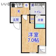アデランテ 浜野の間取り画像