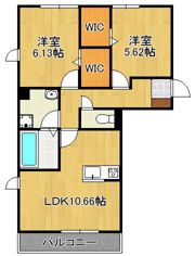 Appearance jonoの間取り画像