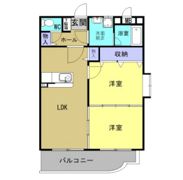 クレールコートⅡの間取り画像