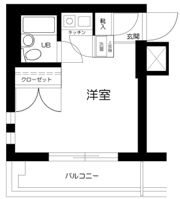 アクトピア旗の台2番館の間取り画像