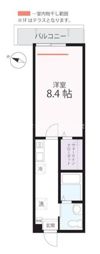 ハーミットクラブハウス上大岡II（仮）の間取り画像