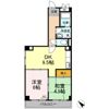 浜田マンションの間取り画像