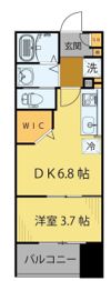 シェルグランデ鉄砲町東の間取り画像