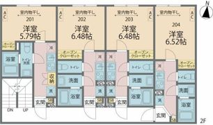 カインドネス蕨Ⅲの間取り画像