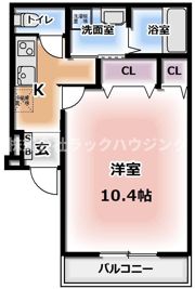 フジパレス月出町Ⅲ番館の間取り画像