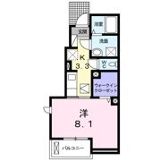 ルピナス Ⅰの間取り画像
