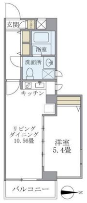 ソフィア都立大の間取り画像