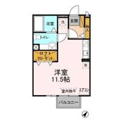 シャルマンⅢ Fの間取り画像