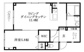 フォブール平和通の間取り画像