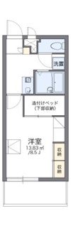 レオパレス城の間取り画像